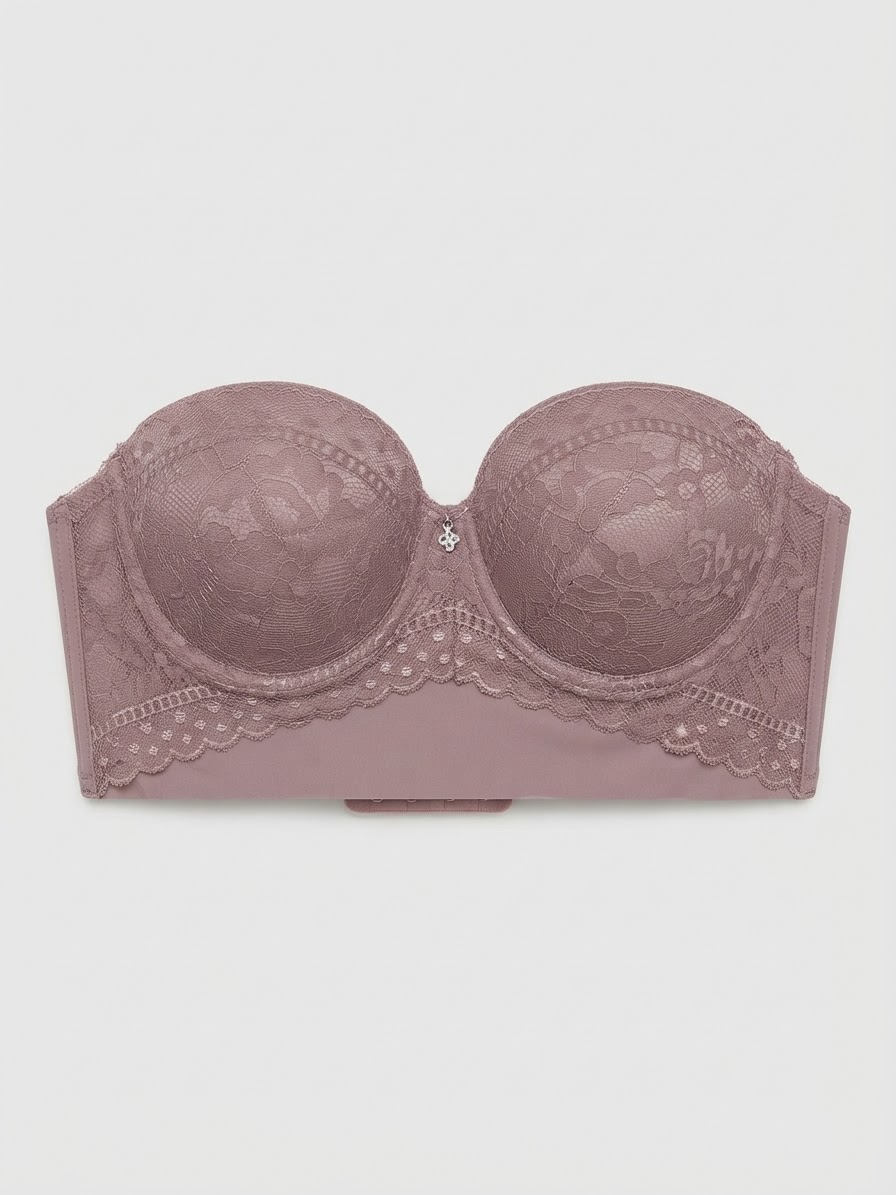 CORPIÑO LUCIA, color Rosa viejo