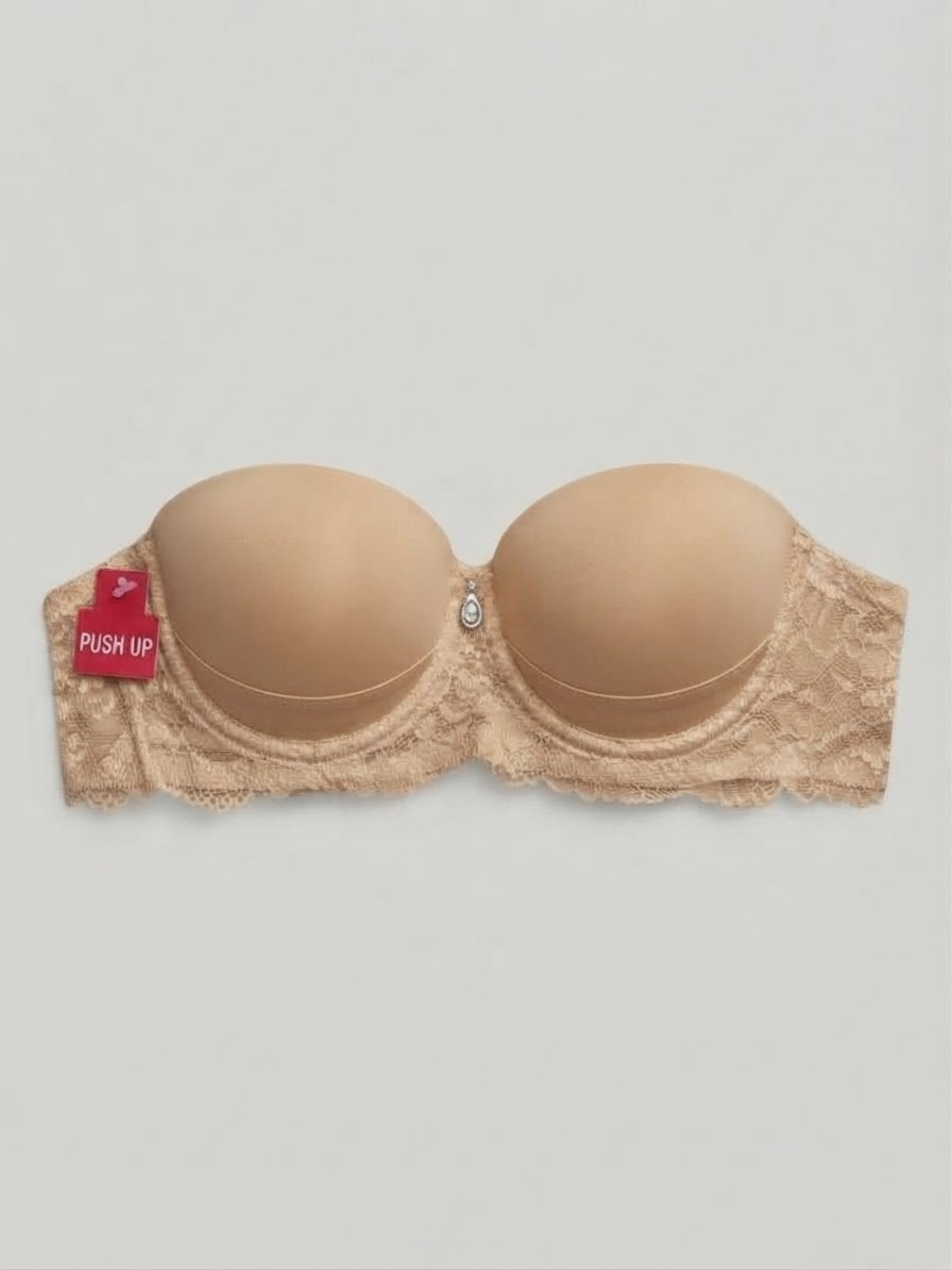 CORPIÑO PERLA, color BEIGE