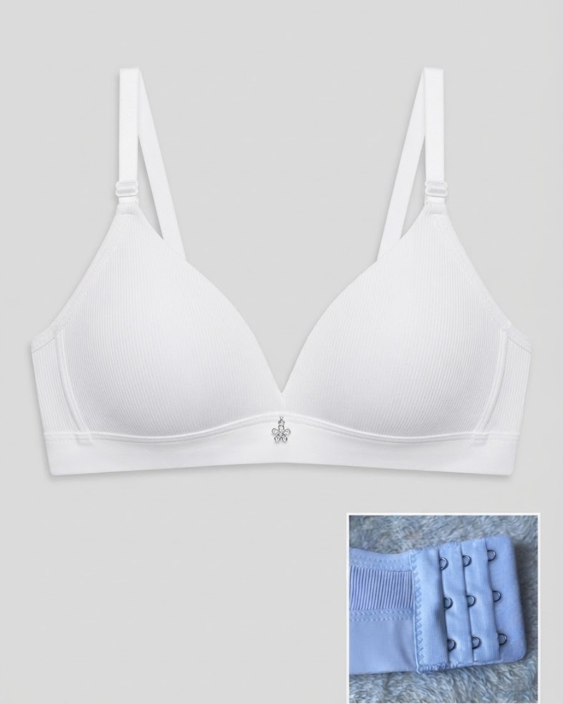 CORPIÑO LISA, color Blanco