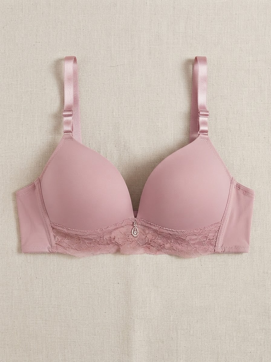 CORPIÑO JULIETA, color ROSA VIEJO