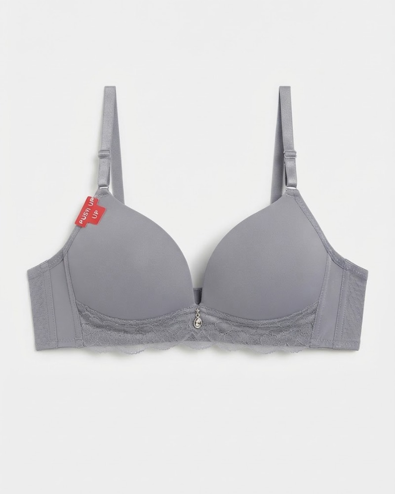 CORPIÑO JULIETA, color GRIS